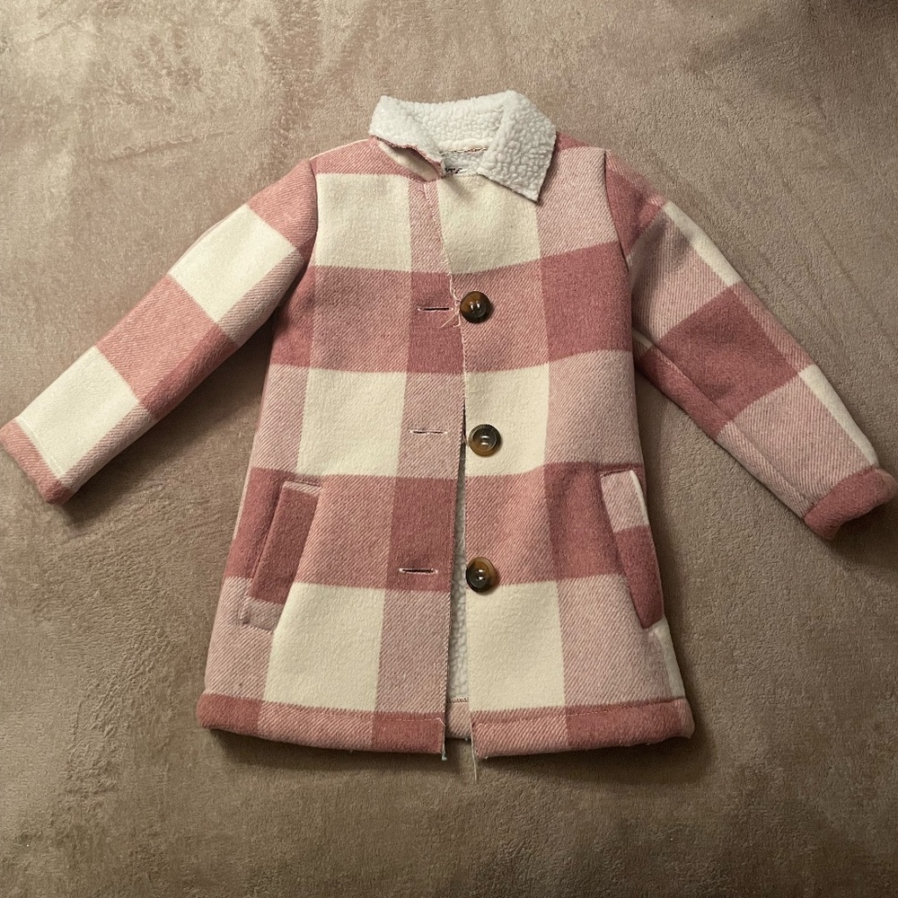 Kensie Girl - Plaid Coat - Size 4T